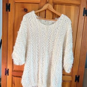 Elegant Cream Women's Sweater